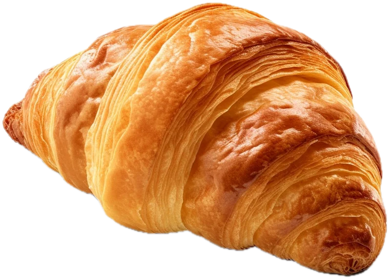 A butter croissant
