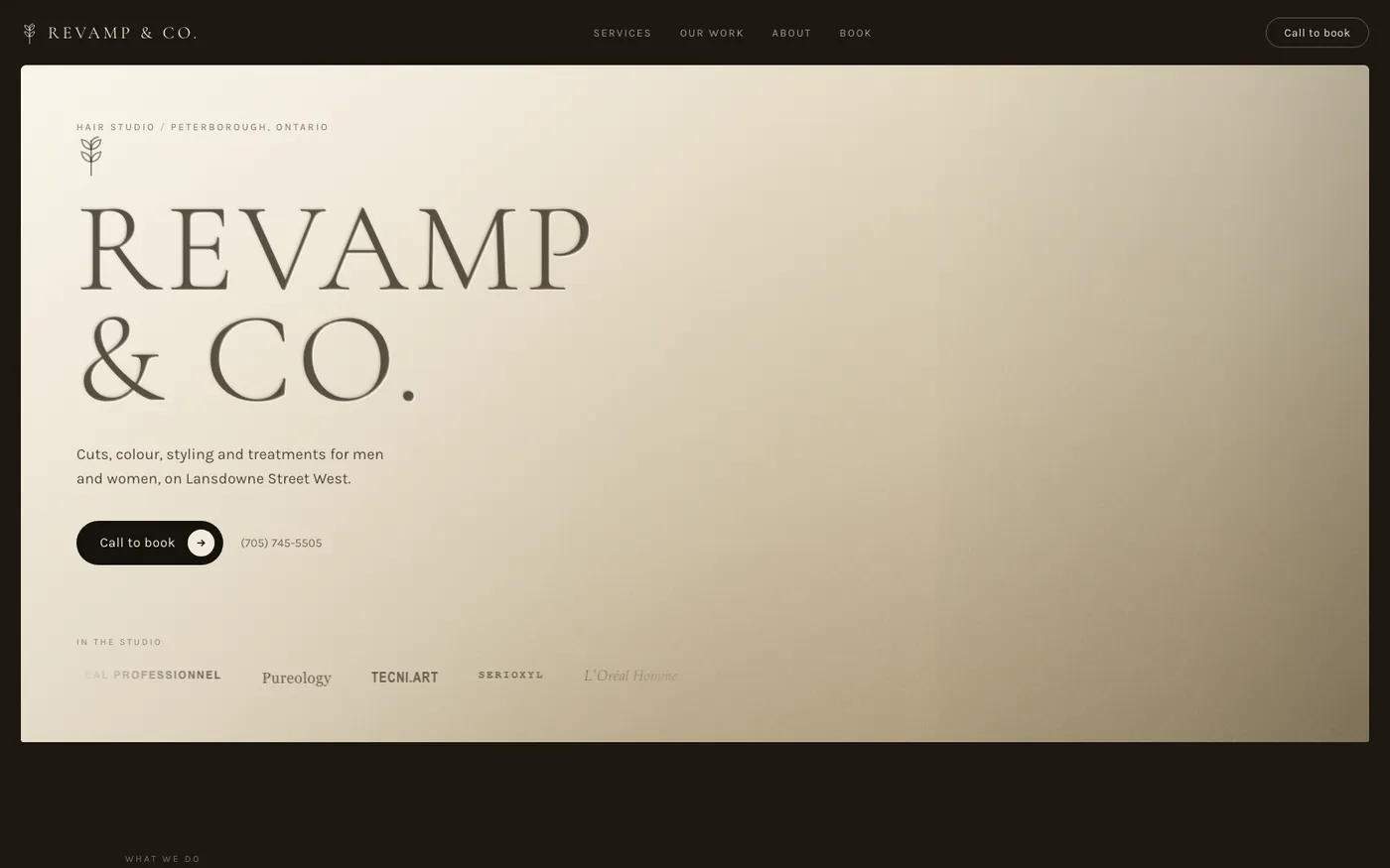 Revamp and Co., a hair studio in Peterborough